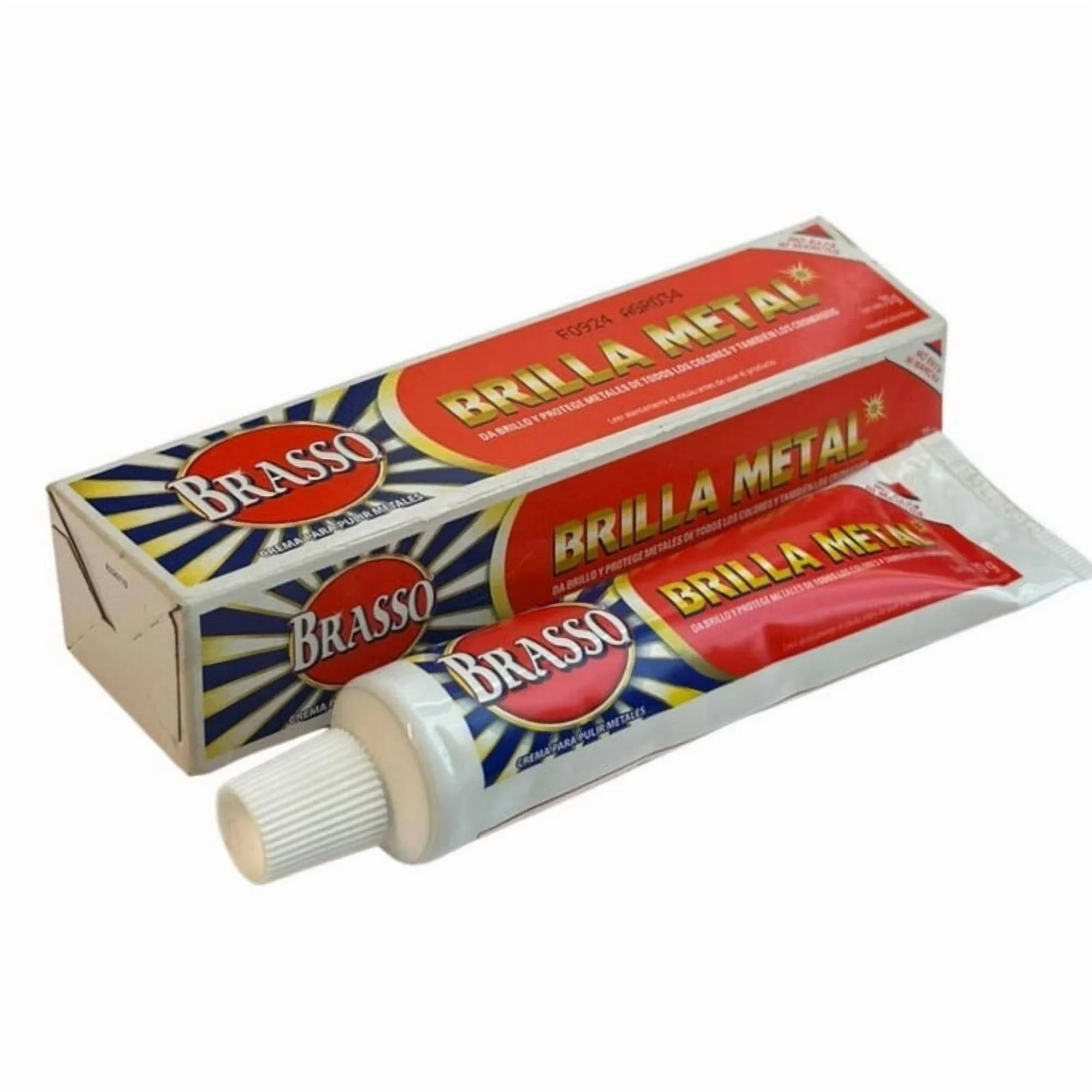 Crema para pulir metales Brasso Brilla Metal