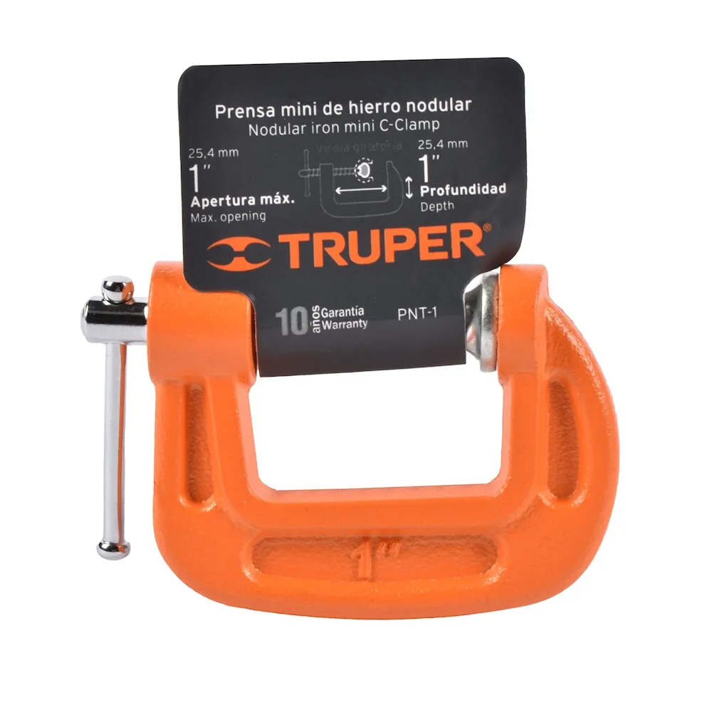 Prensa de hierro 1 " Truper Mini