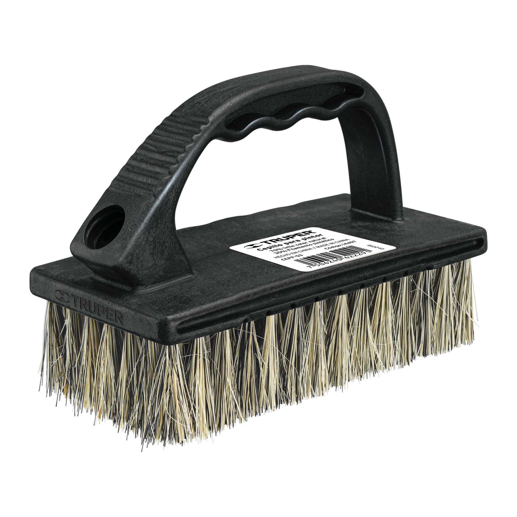 Cepillo para pintor 70% ixtle 37 mm Truper Rugosa Para picar pintura