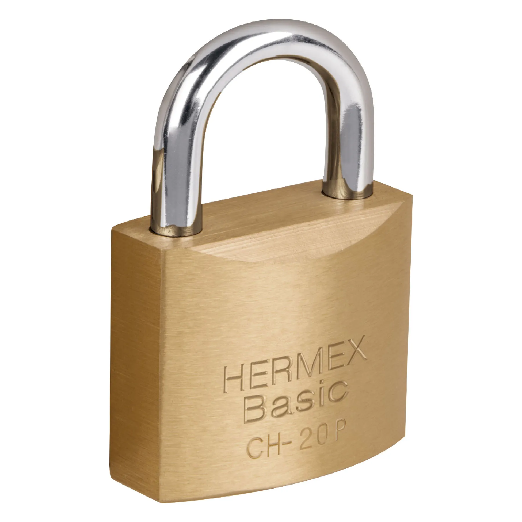 Candado de gancho 20 mm Corto Hermex basic Hierro