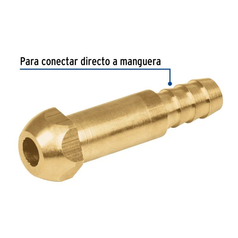 Punta pol 6 cm Foset Con espiga