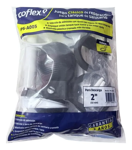 Herraje 2 " Clásica Coflex Clásico 2 piezas Flotador clásico
