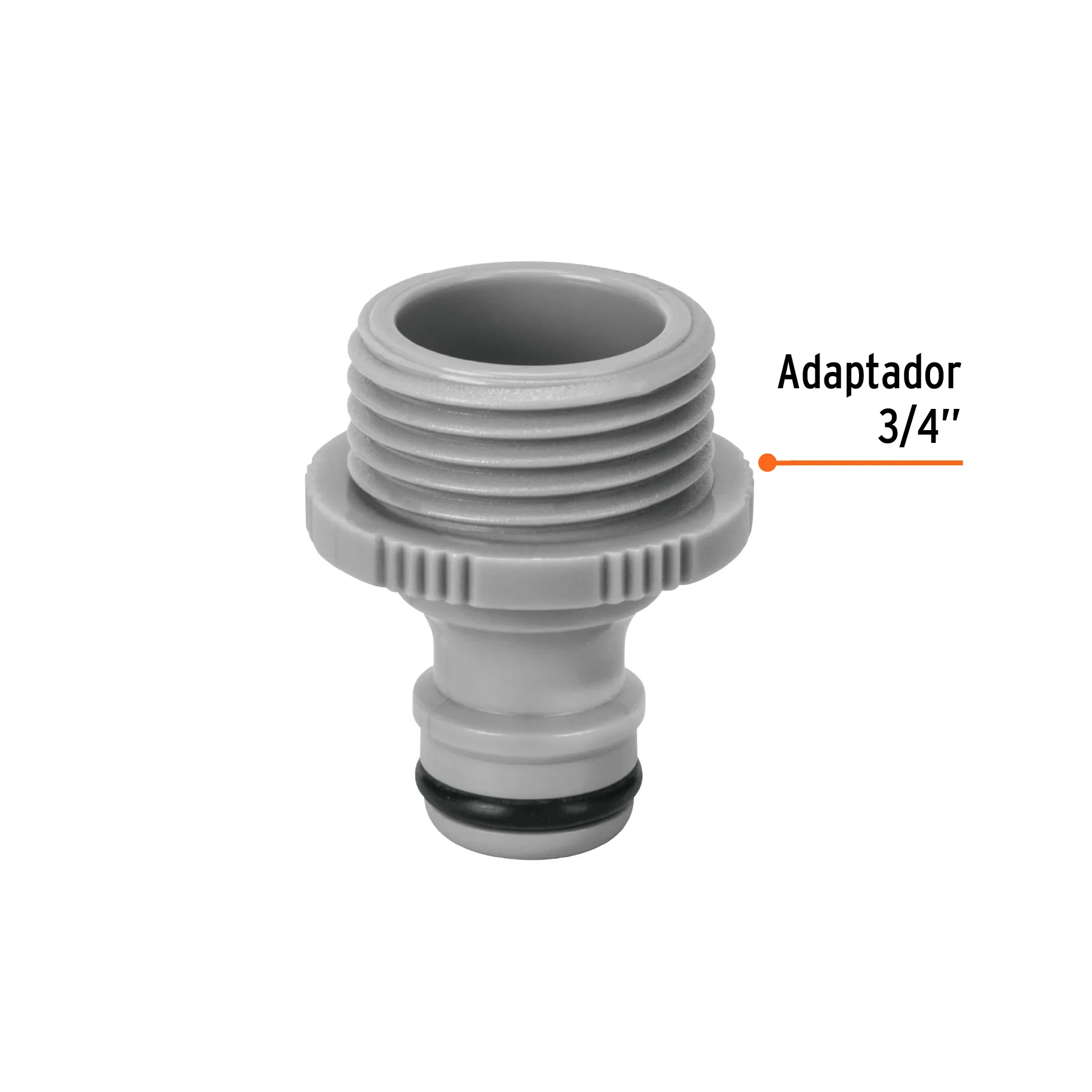 Conector de sistema click Macho Truper ,ABS
