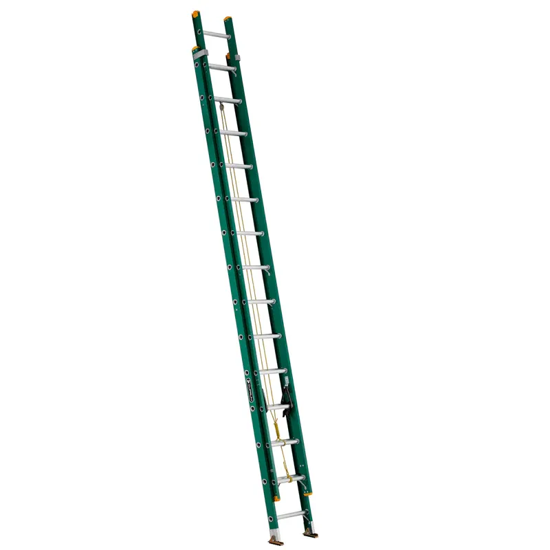 Escalera 7.62 m 175 kg (uso profesional) Cuprum Fibra de vidrio 28 peldaños Extensión