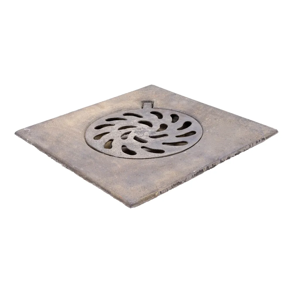 Coladera para jardín de fierro colado 30 cm
