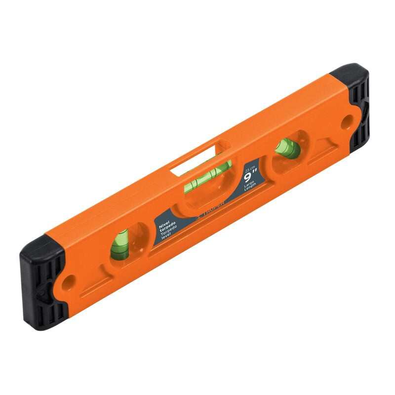 Nivel  9 " (23 cm)  Truper Cuerpo de ABS Torpedo Magnético