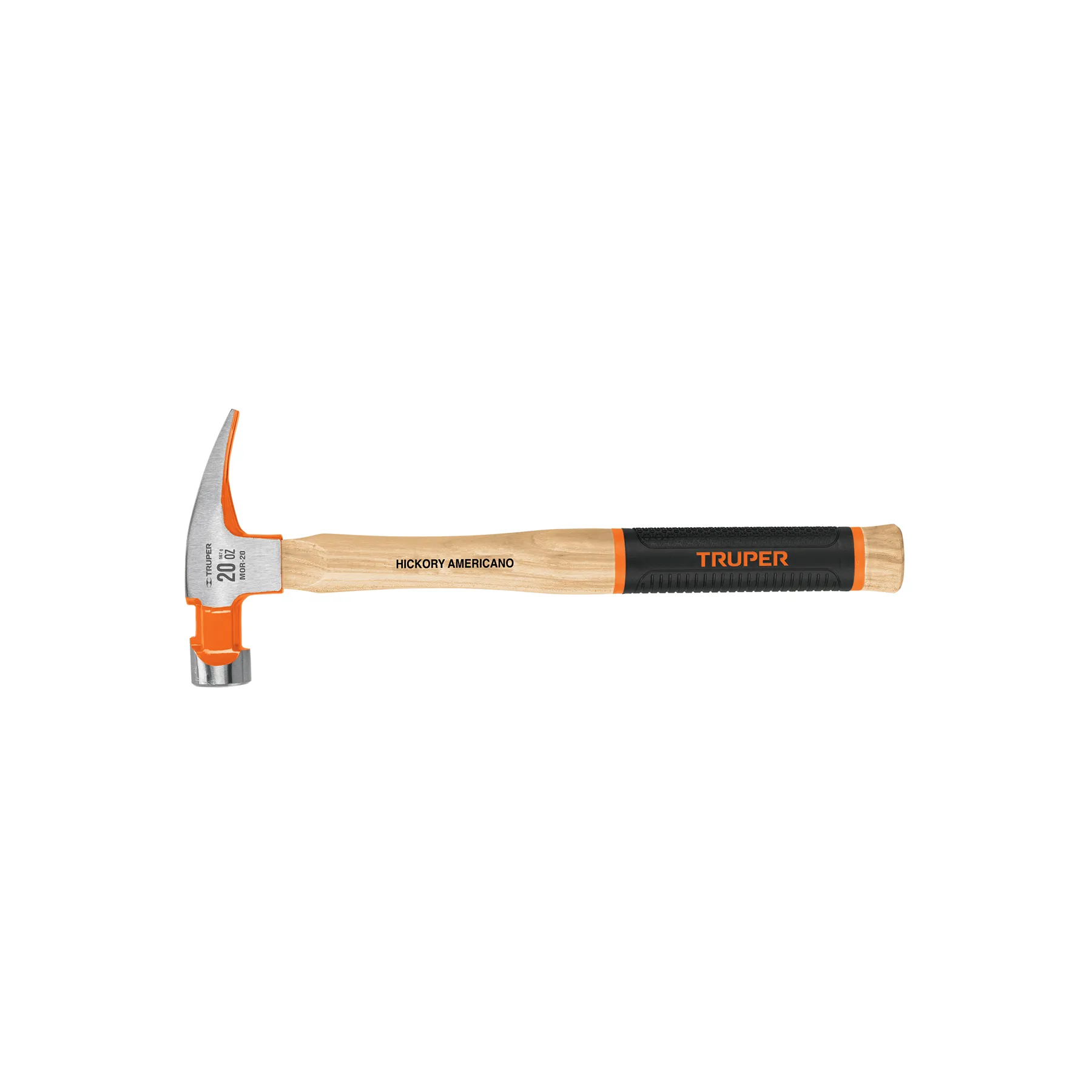 Martillo Truper 20 oz Mango de madera con Grip