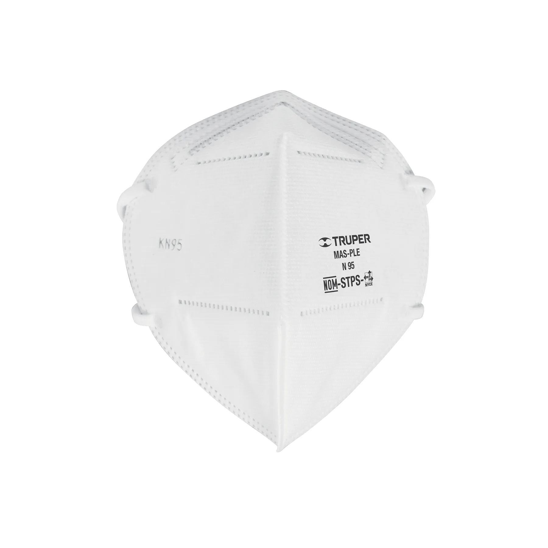 Cubrebocas (Respirador) Blanco Truper N95 Plegable
