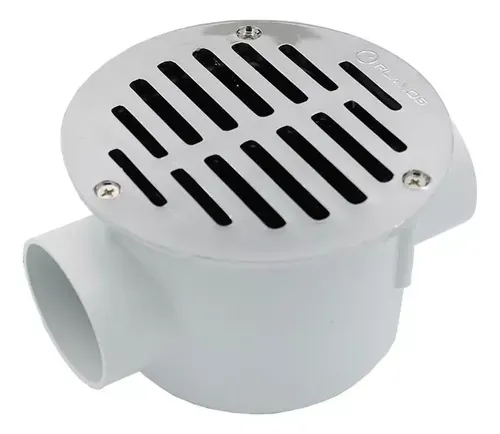 Coladera de pvc Bote 2 " dos salidas