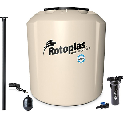 Tinaco 1,100 L Beige Rotoplas