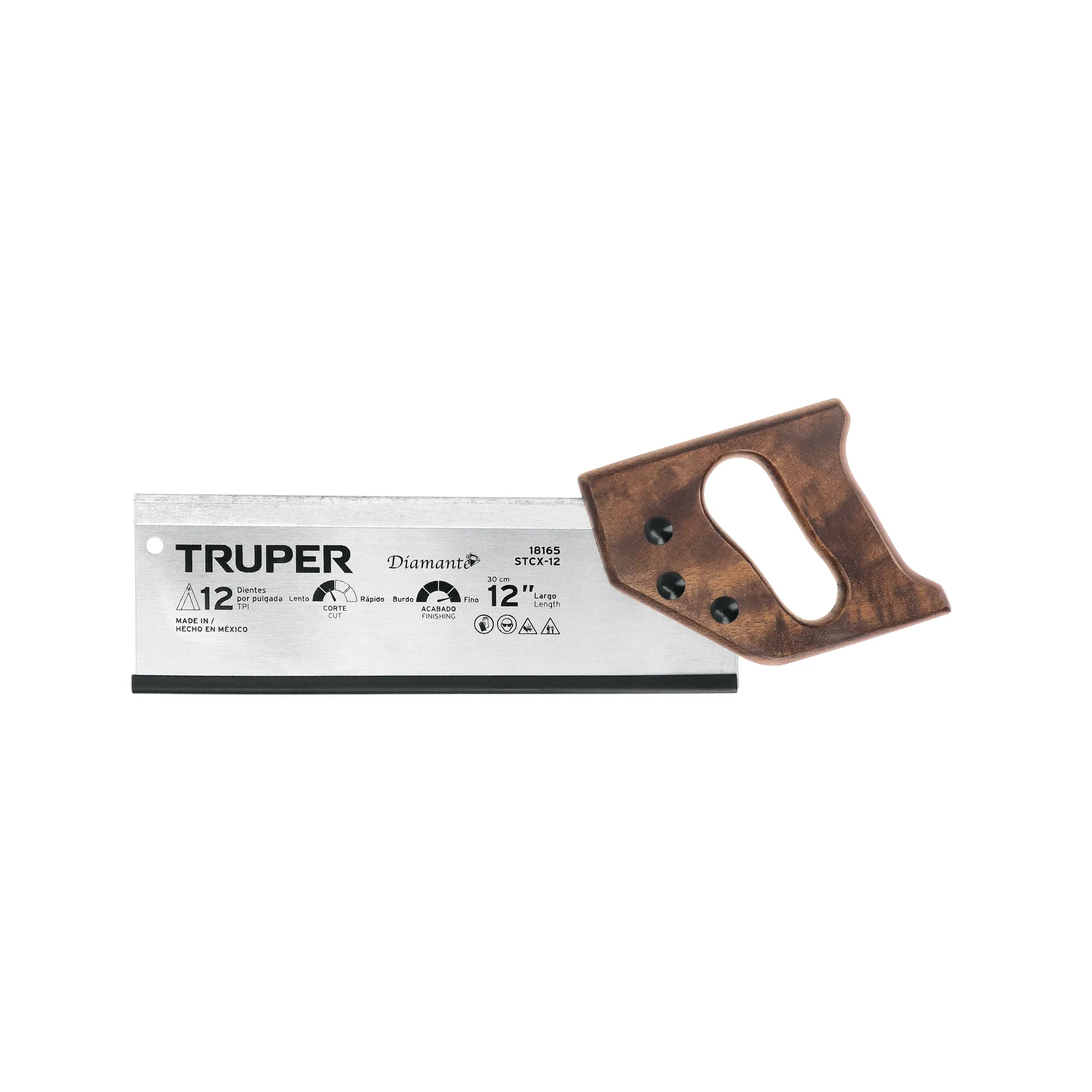 Serrucho 12 " Truper De costilla