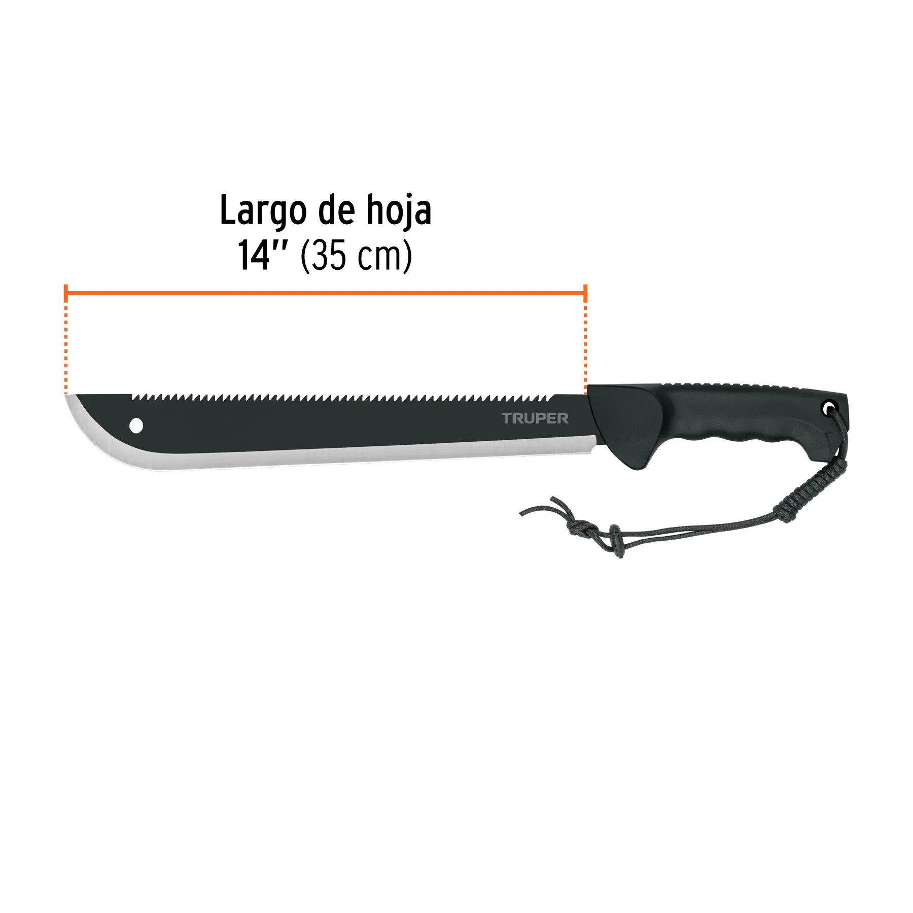 Machete 14 " Truper Doble filo