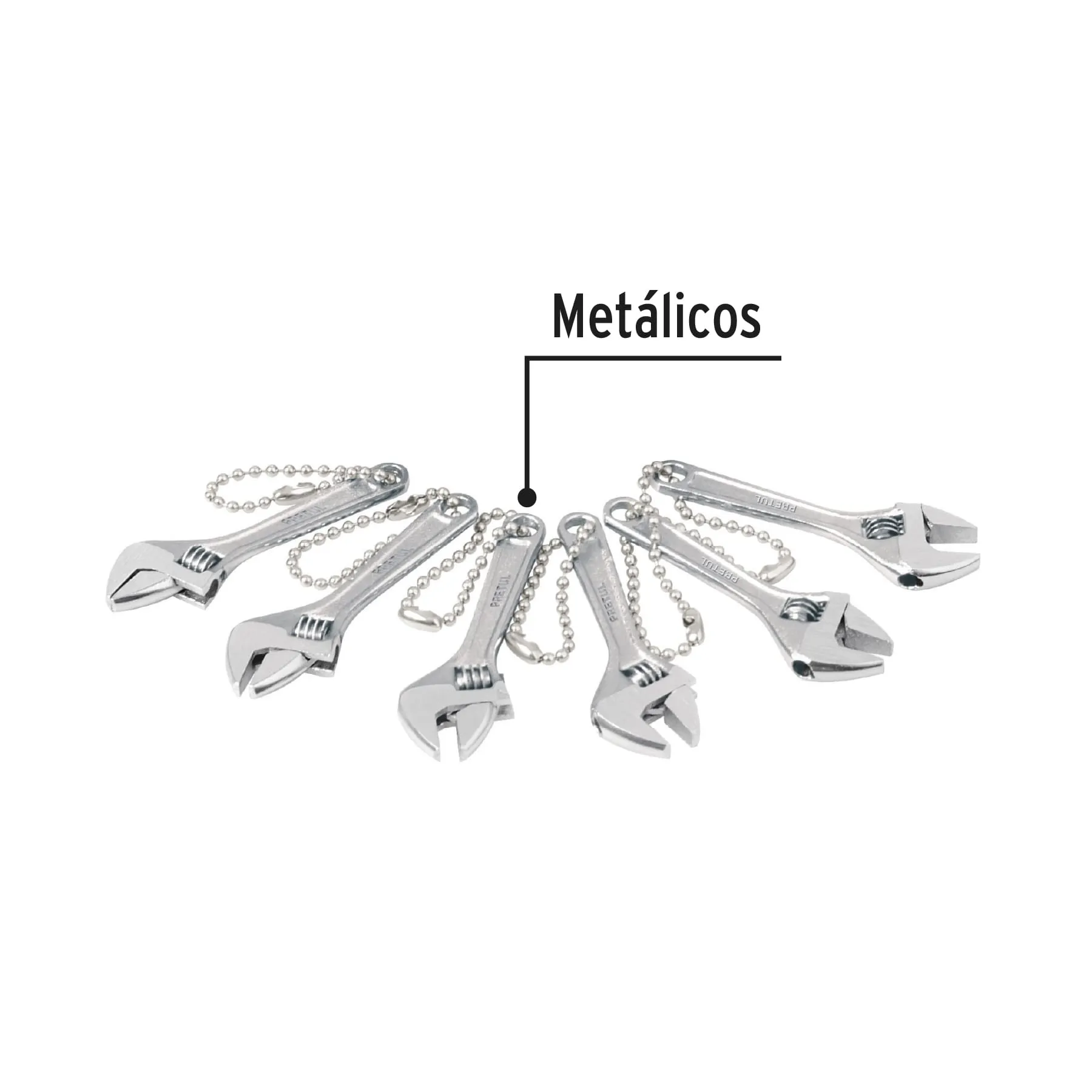 Llavero Pretul Tipo perico
