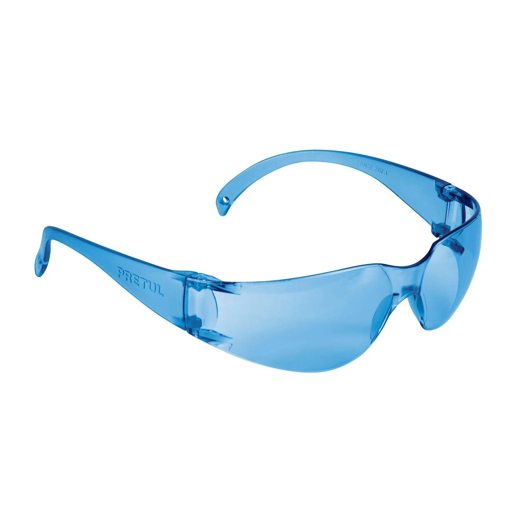 Lentes de seguridad Azul Pretul