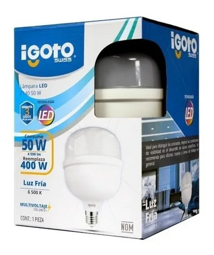 Foco LED Igoto 50 W Luz blanca