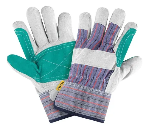 Guantes Pretul De Carnaza Unitalla