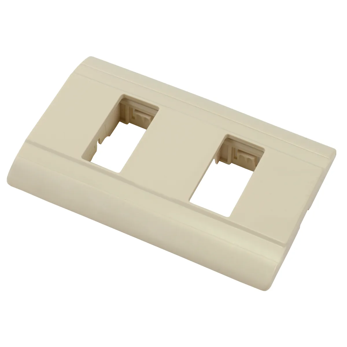 Placa Marfil Kleiman 2 Modulos