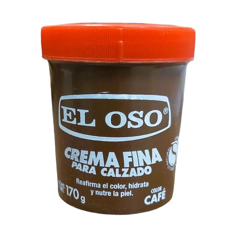Crema para calzado Cafe 170 g El oso