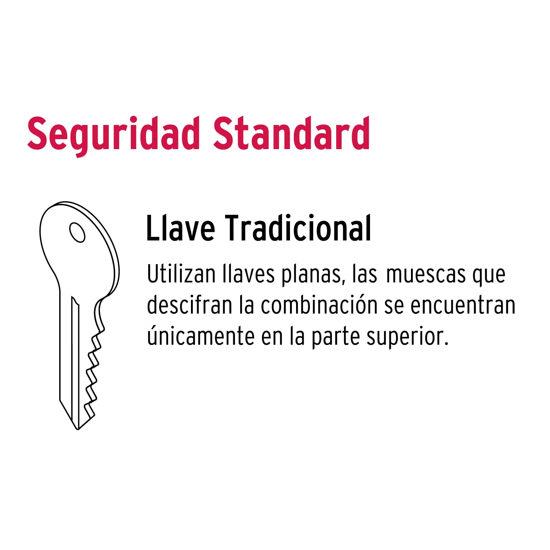 Cerradura de sobreponer Hermex Para puerta corredizas Izquierda