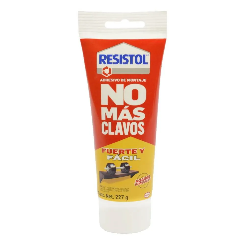 Adhesivo de montaje 227 g Resistol No más clavos