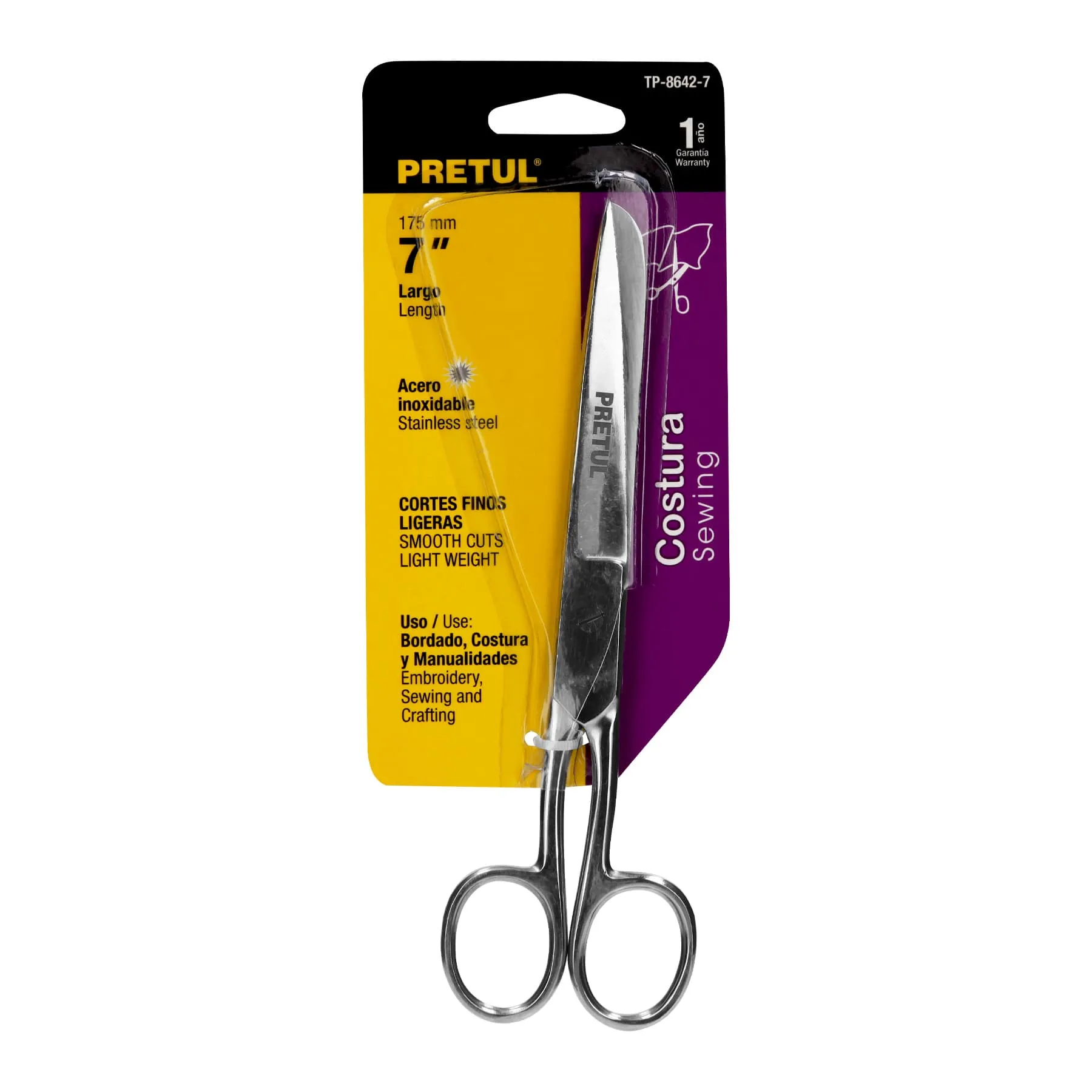Tijeras 7 " (18 cm) Pretul Para costura