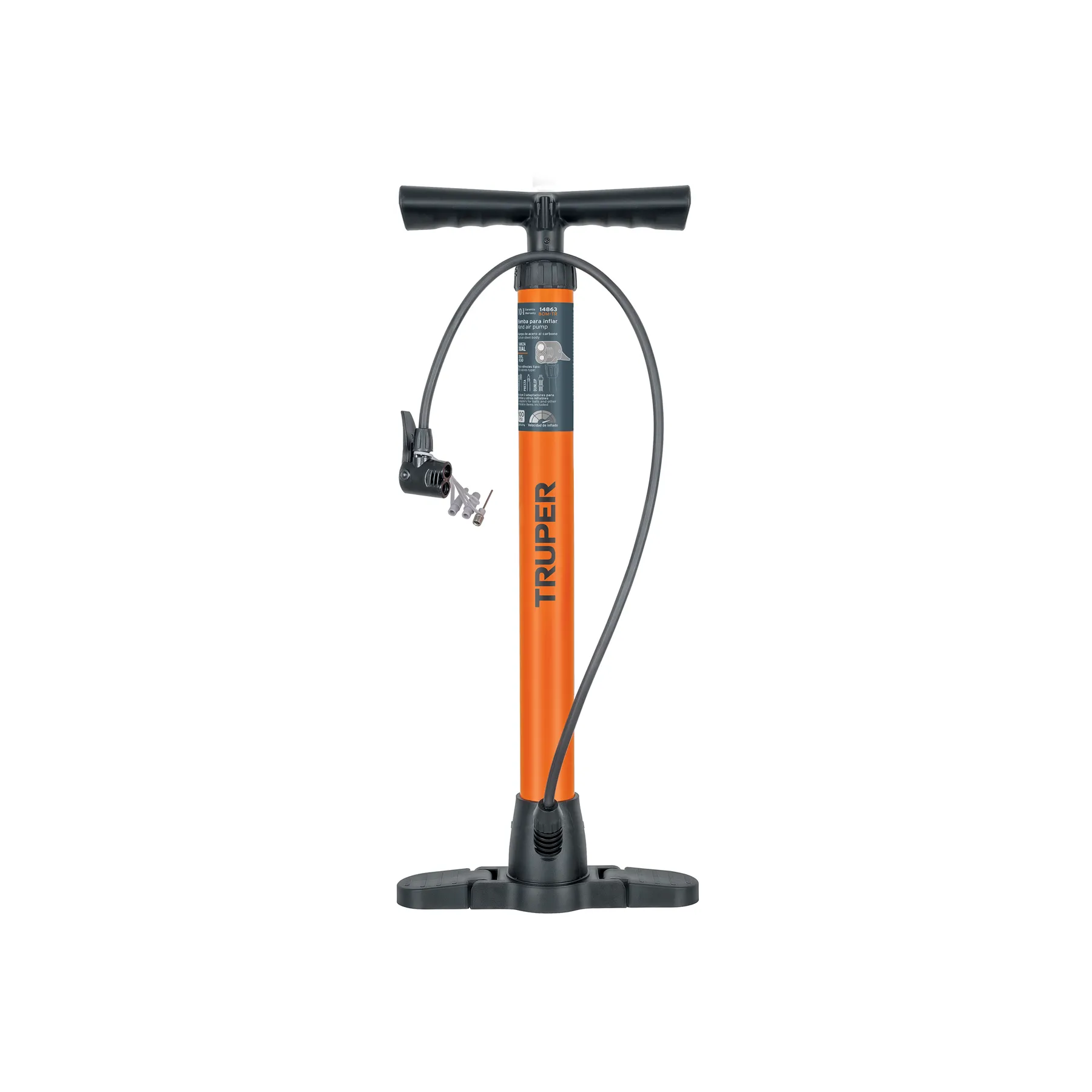 Bomba manual para inflar Truper