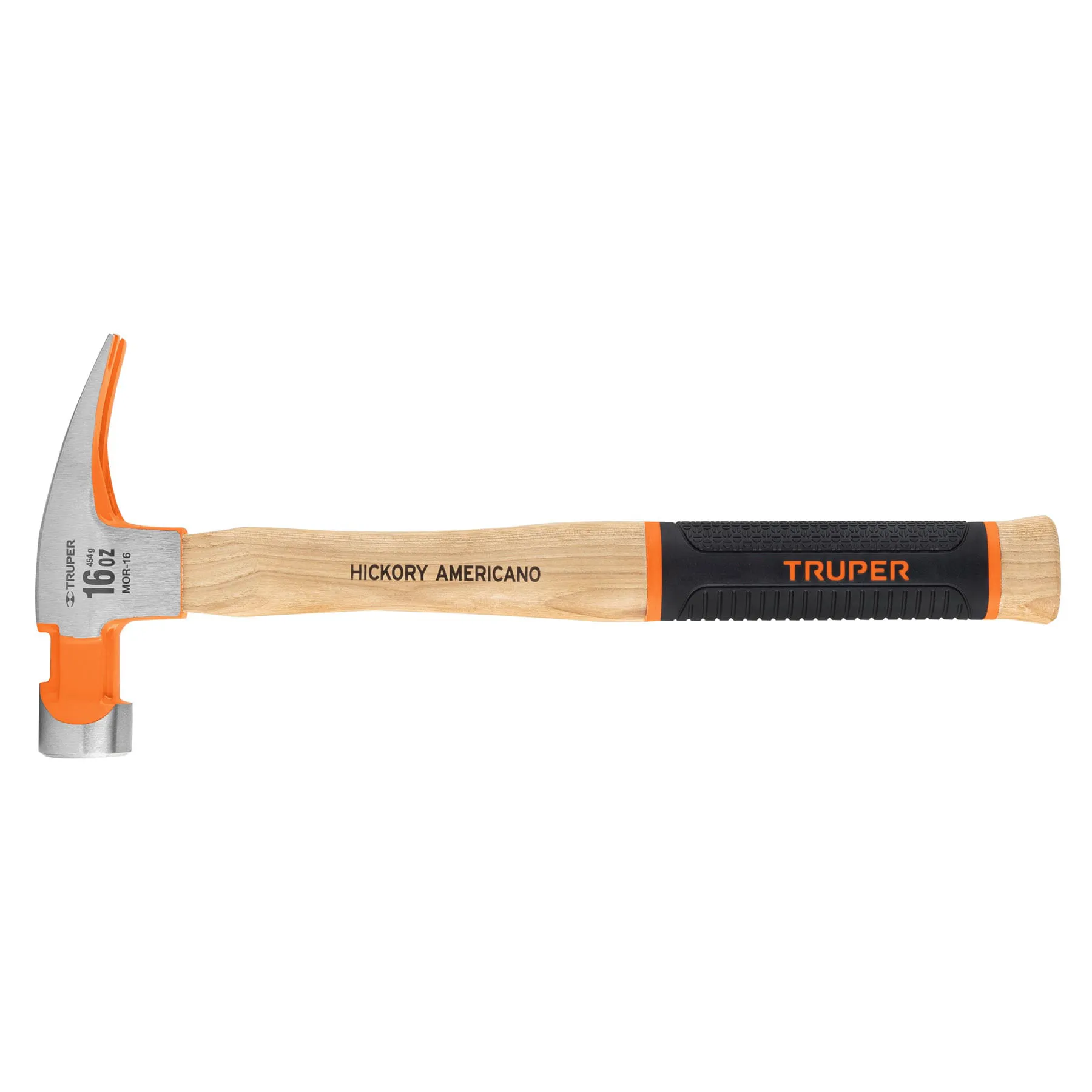 Martillo Truper 16 oz Mango de madera con Grip