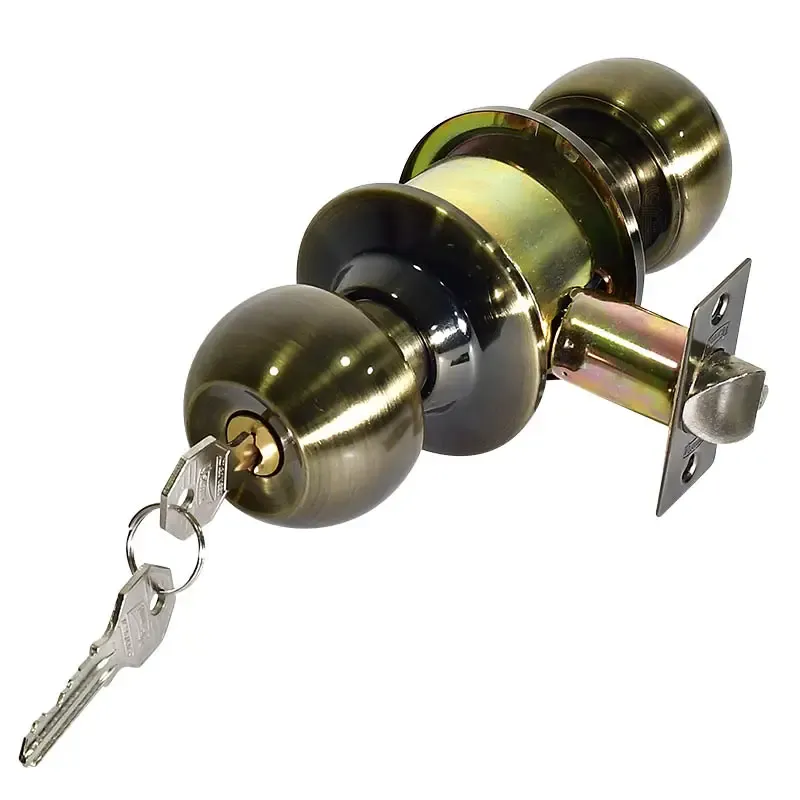 Cerradura de perilla Latón antiguo Recamara Phillips