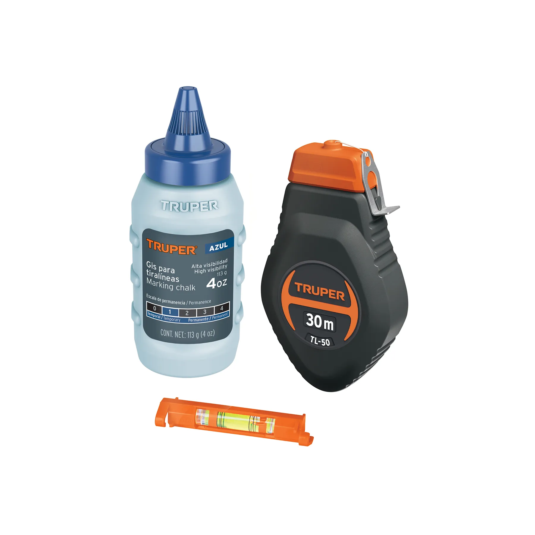 Tiralineas Con gis Truper Plastico