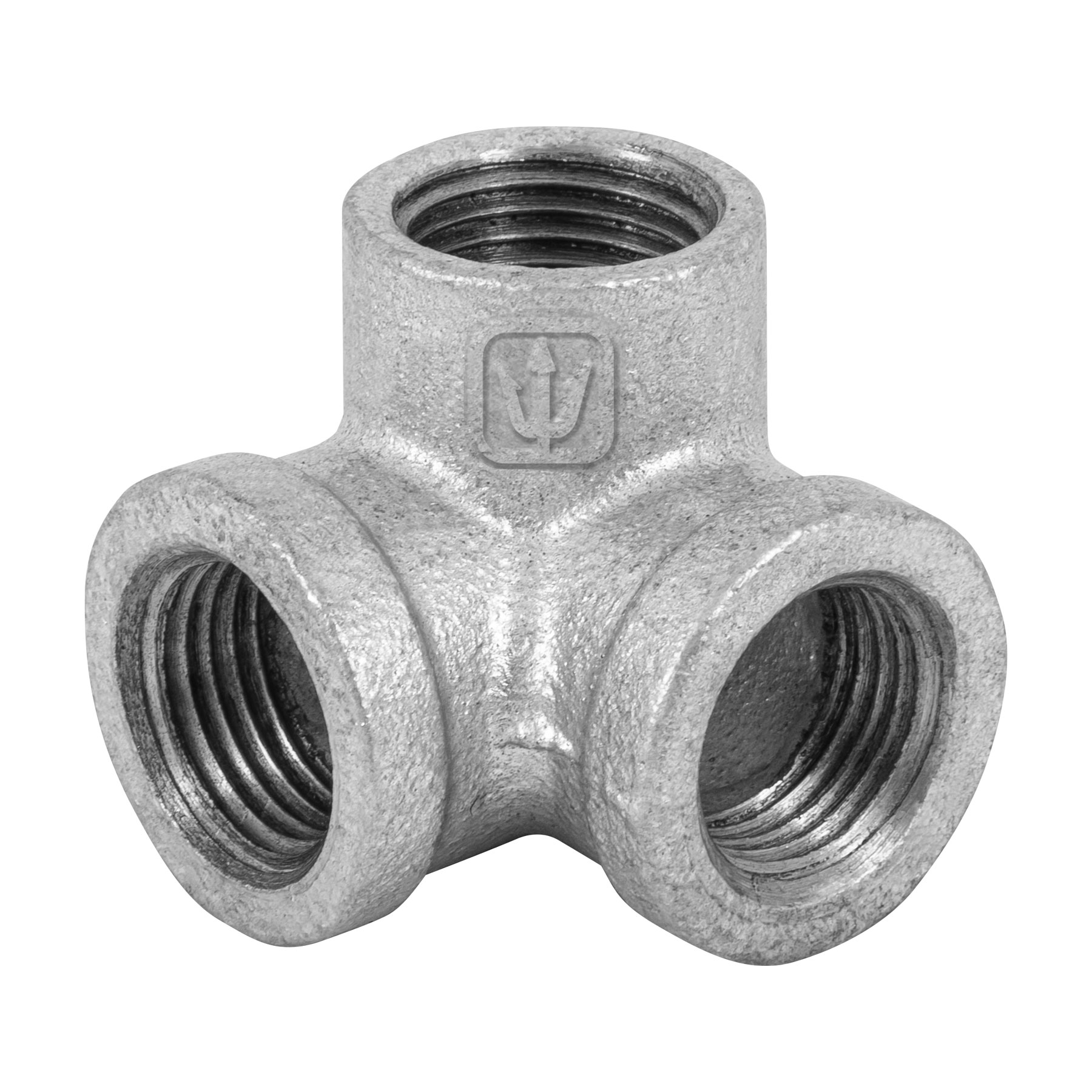 Codo rincón galvanizado