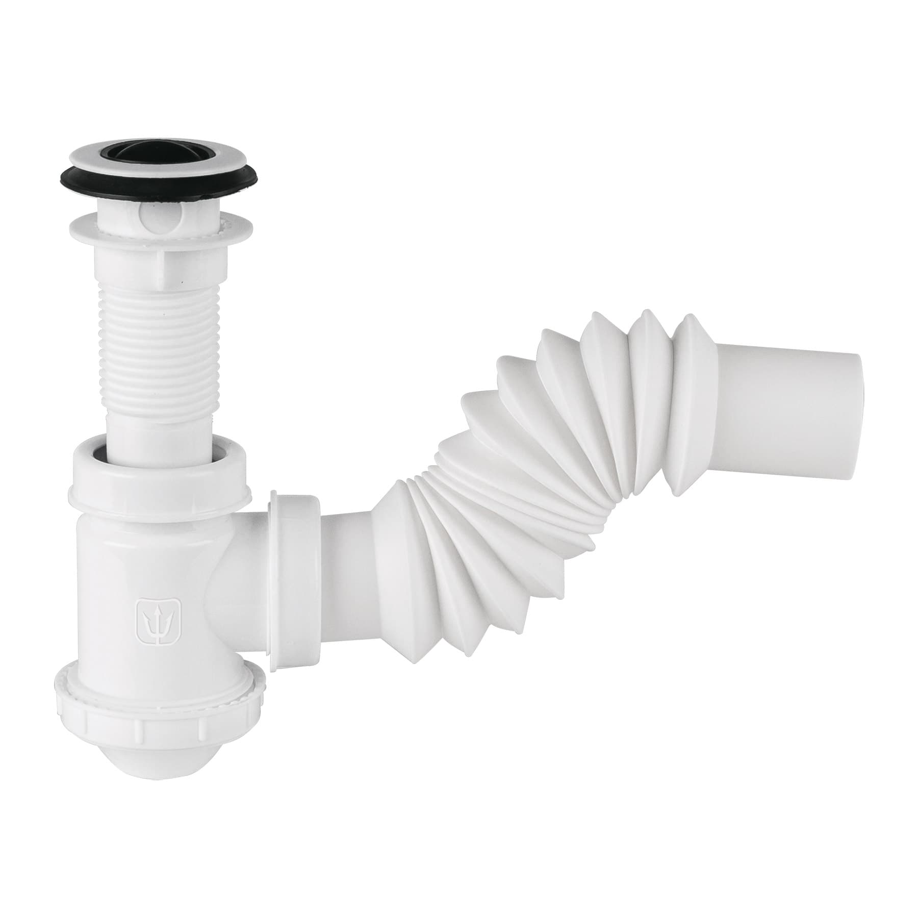 Cespol Foset PVC Flexible con bote Contra  clásica Para lavabo