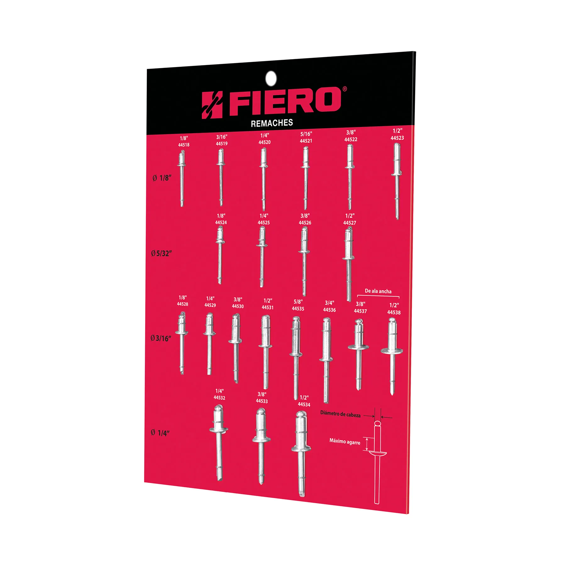 Muestrario Fiero Remaches