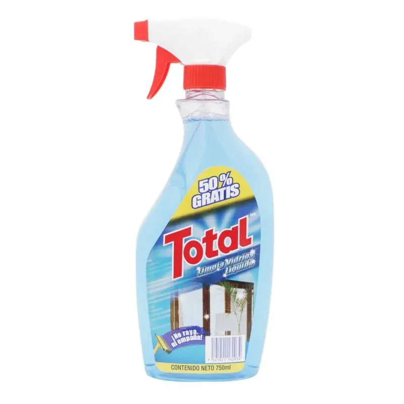 Limpiador para vidrios 750 ml Total