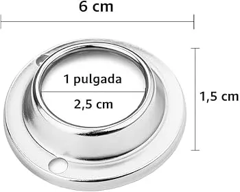 Brida para tubo de closet 1 "