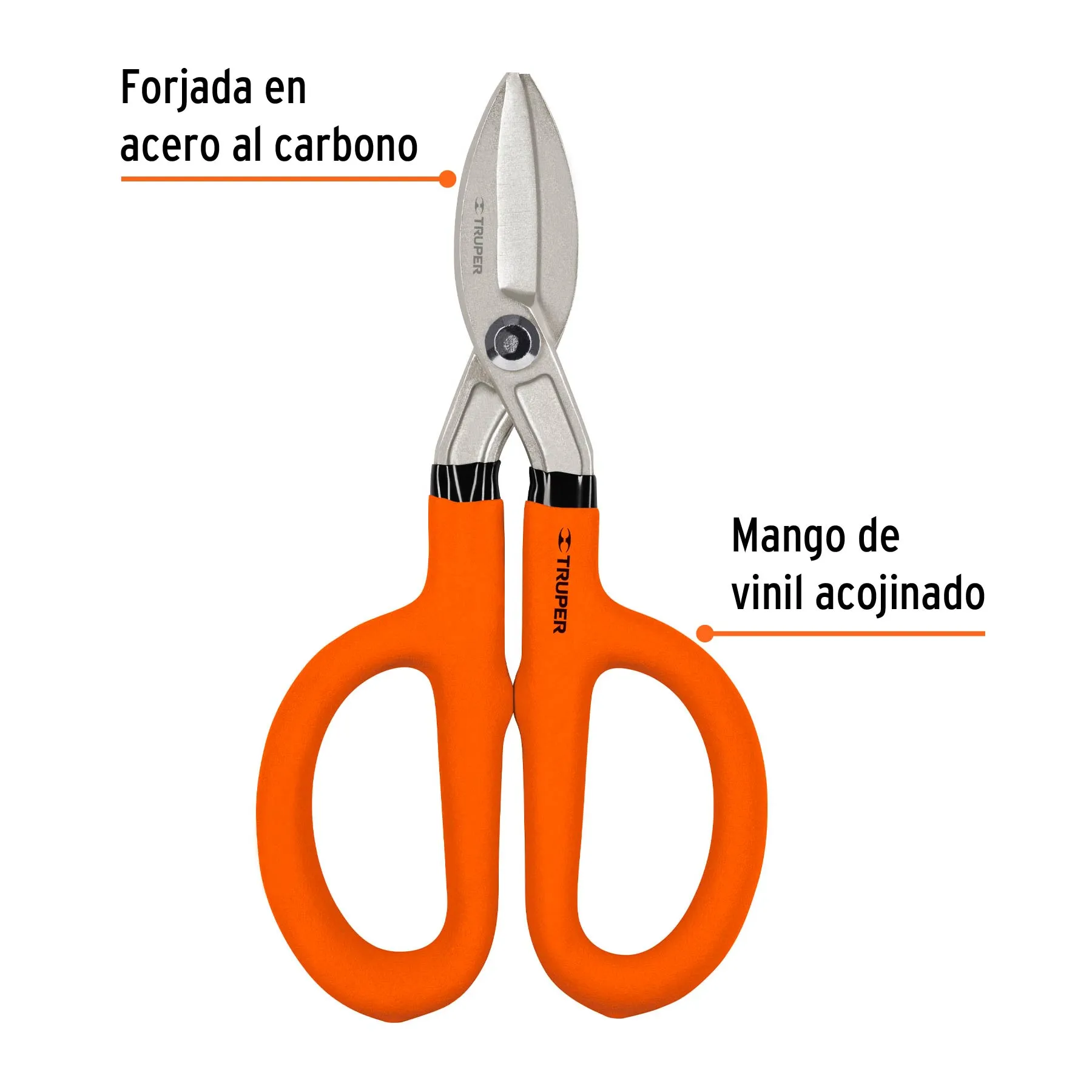 Tijeras 8 " (20 cm) Truper Para hojalatero