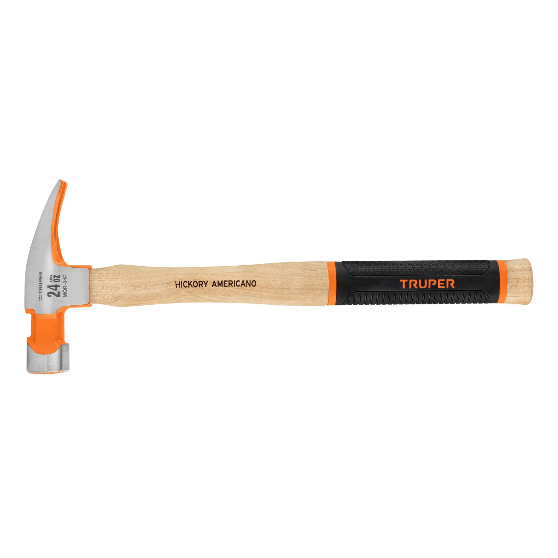 Martillo Truper 24 oz Mango de madera con Grip