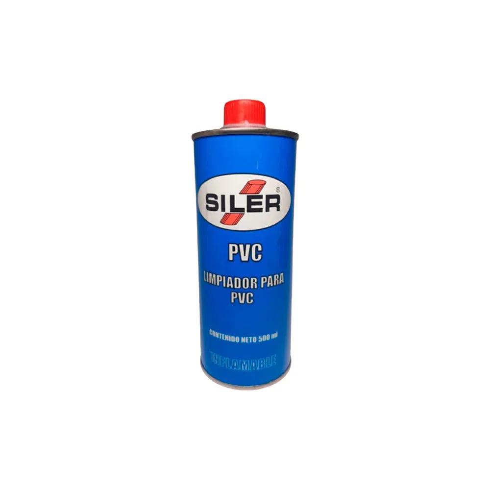Limpiador para pvc 500 ml Siler
