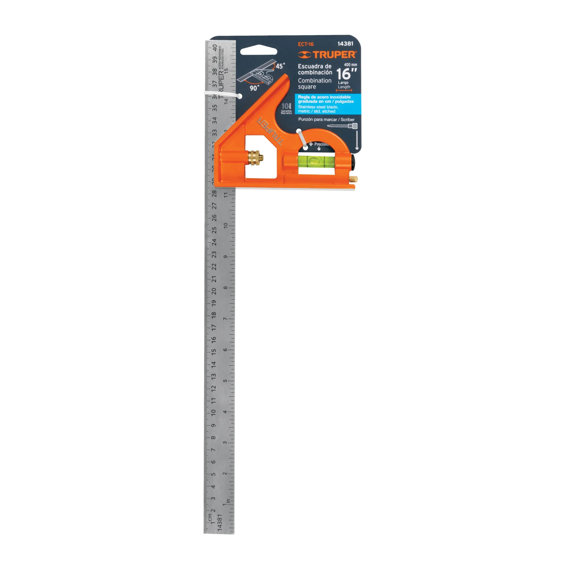 Escuadra 16 " (40 cm) Truper De combinacion
