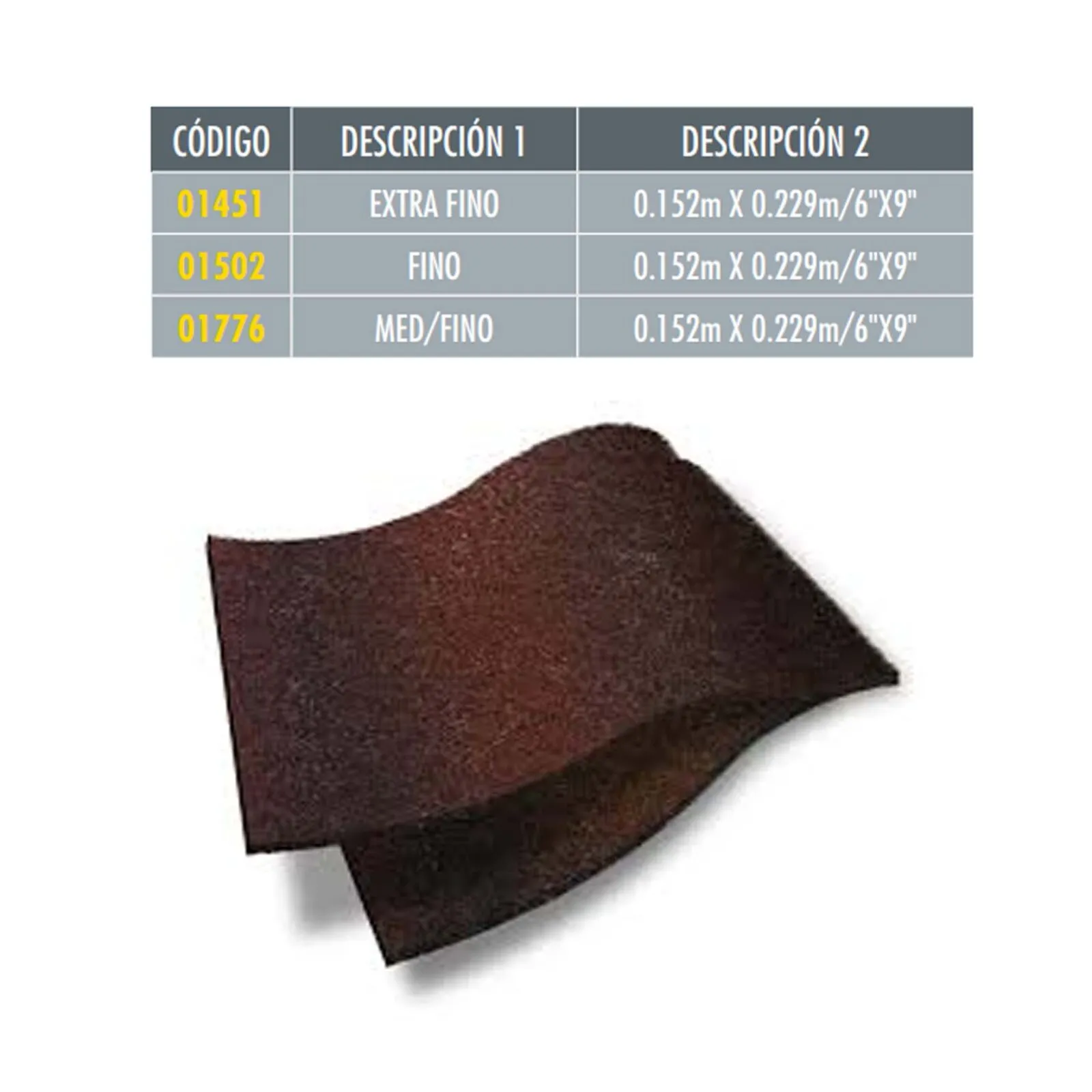 Fibra Marron Fandeli Uso general