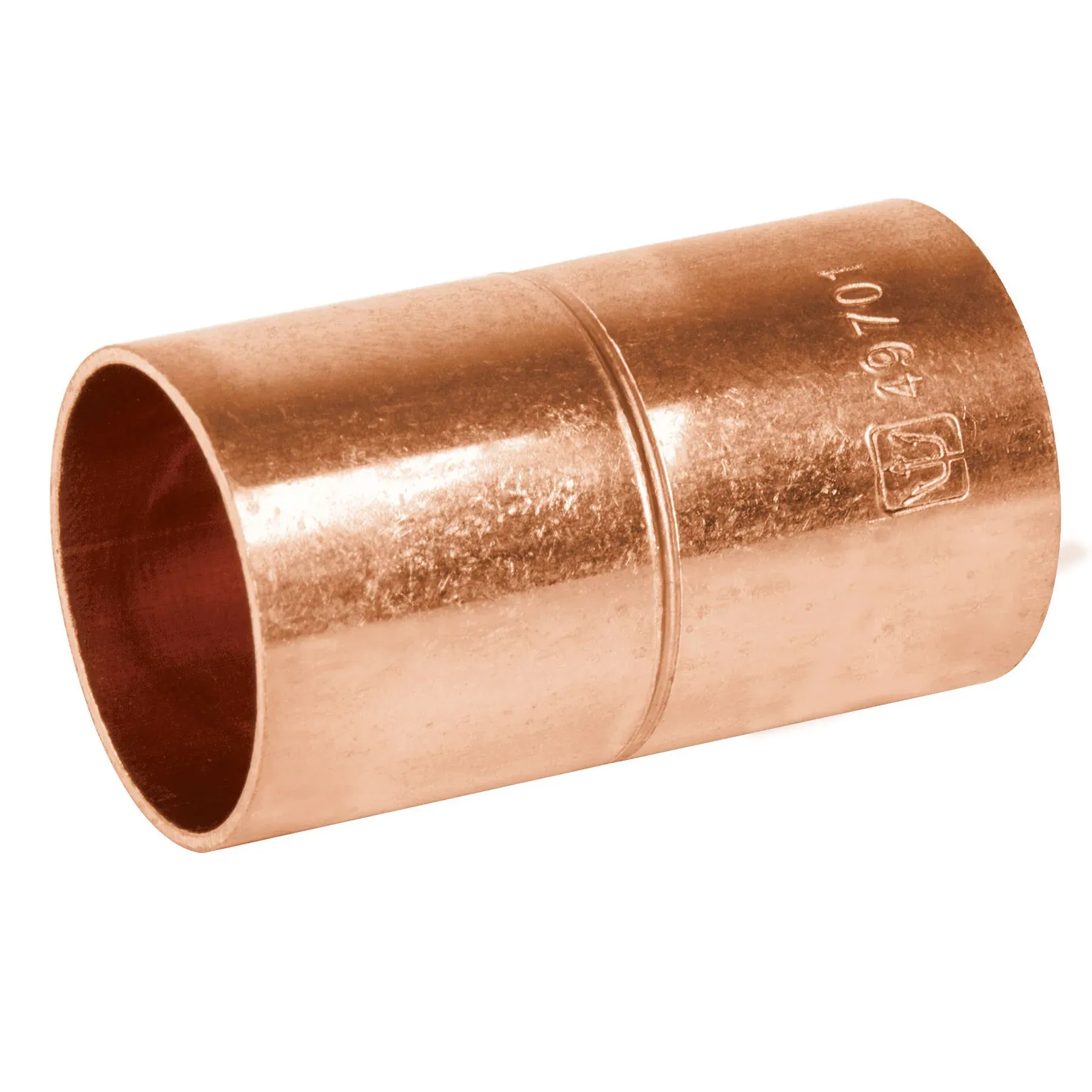 Cople cobre Foset 2 " Con Ranura
