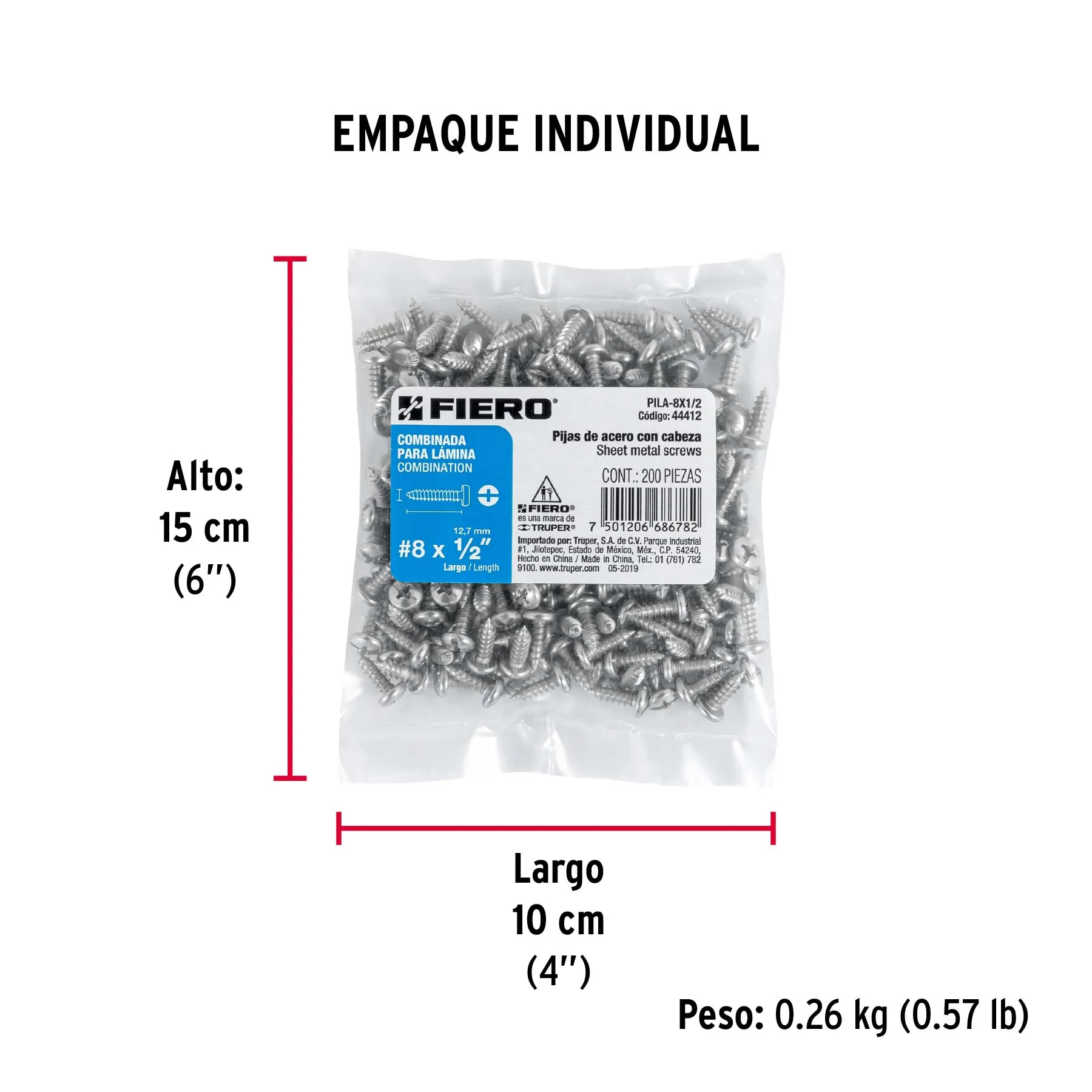 Pija para lamina