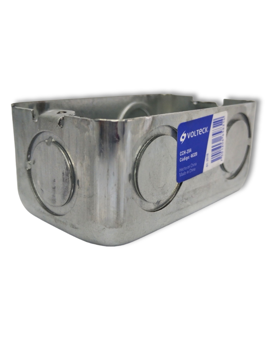 Chalupa Entrada 1/2 " / 3/4 " Volteck Galvanizada