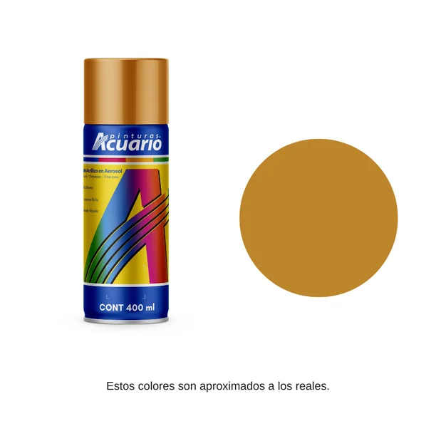 Aerosol Amarillo caterpilar Acuario
