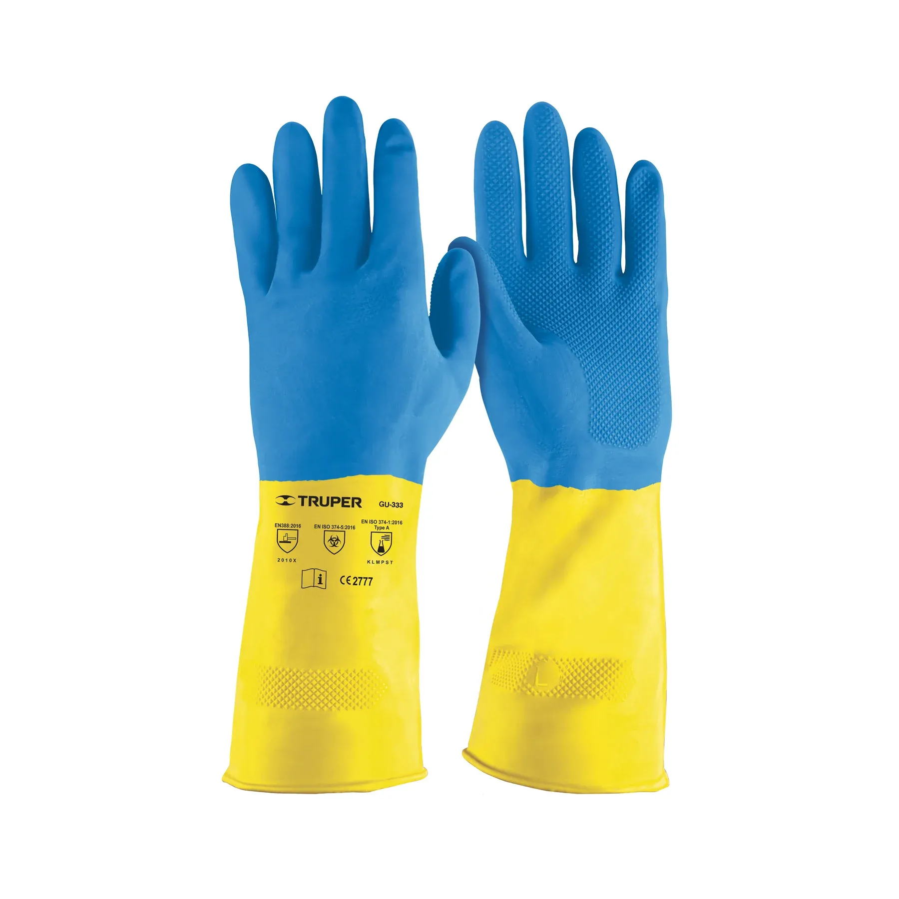 Guantes Pretul Latex G Reforzado Para limpieza