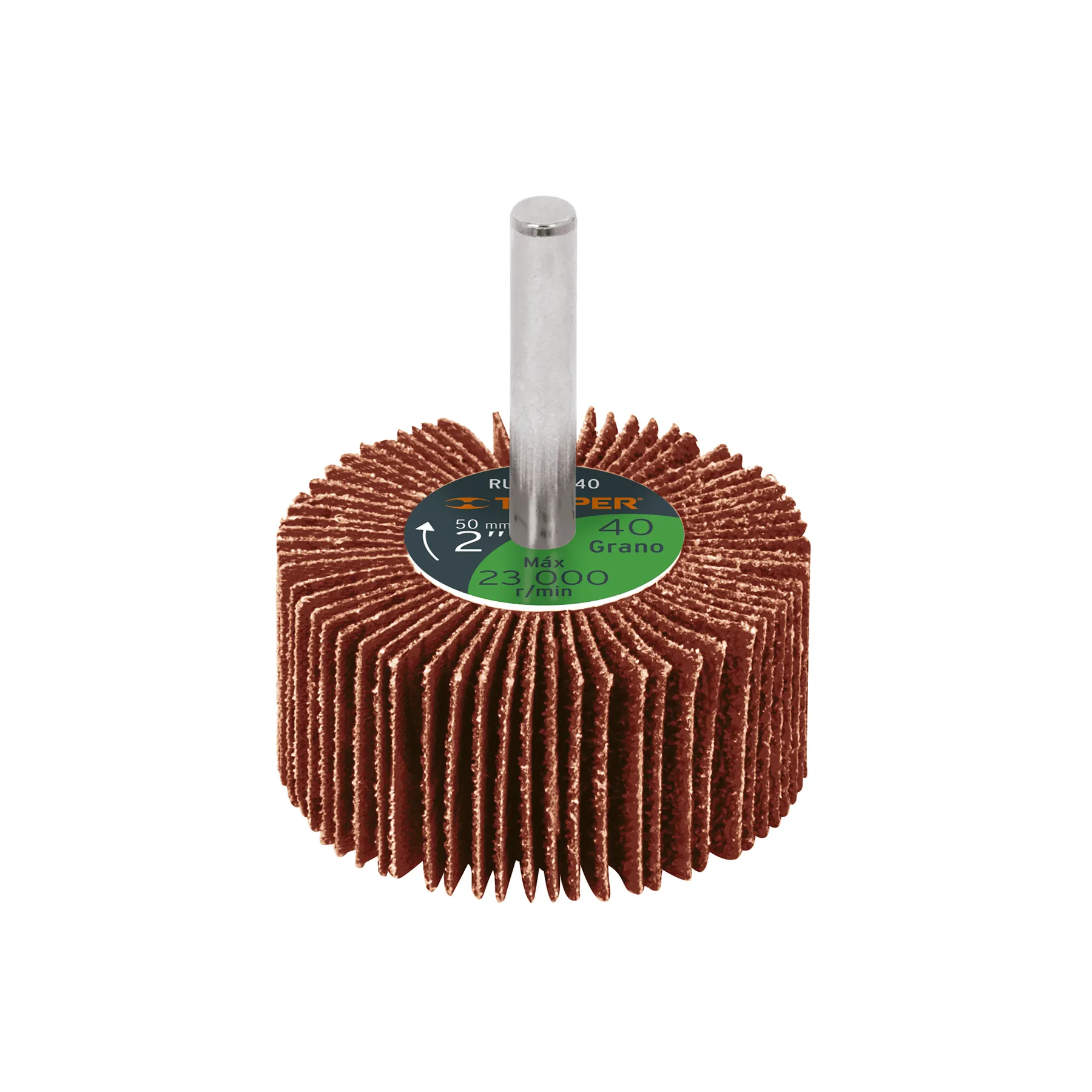 Rueda flap 2 " 80 Truper