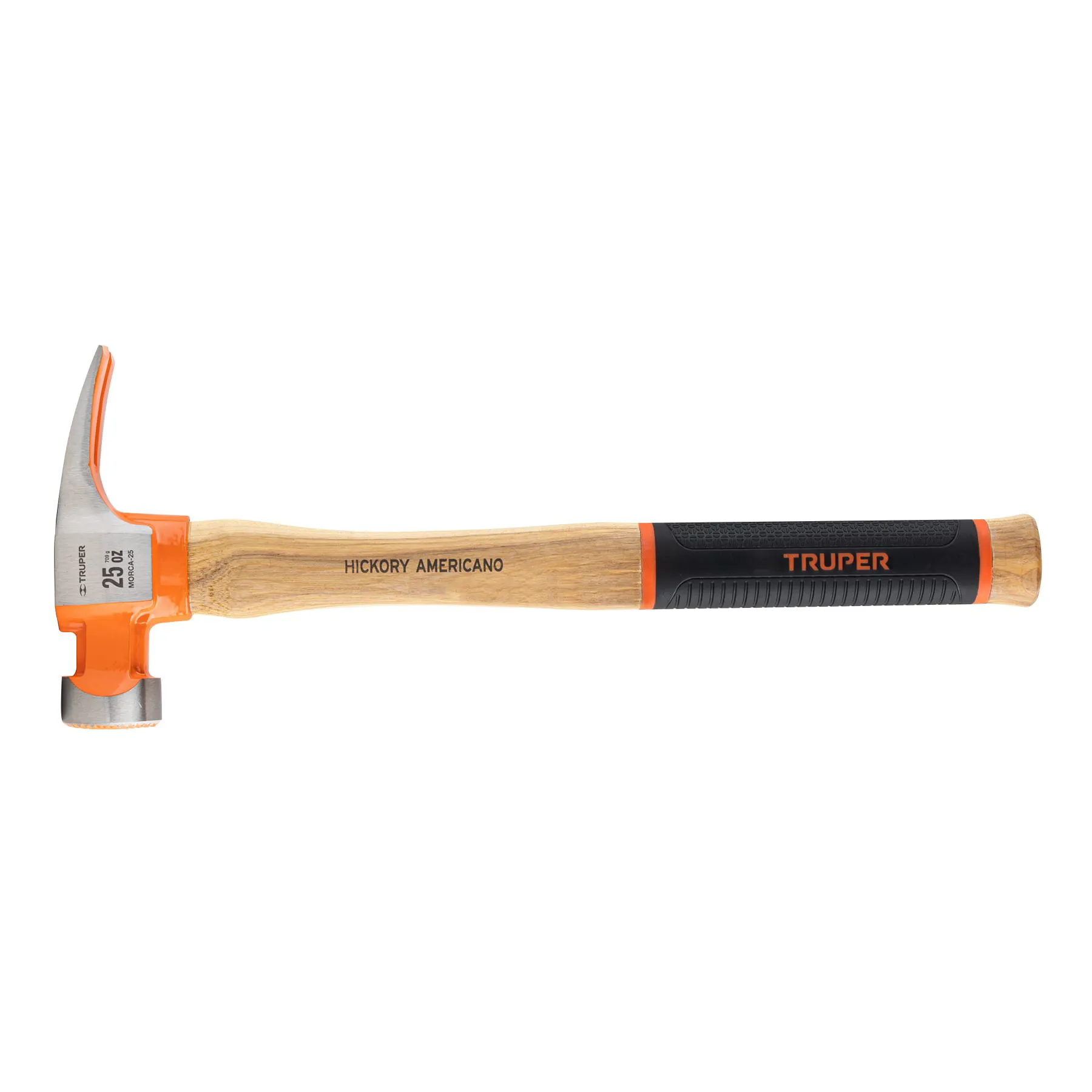 Martillo Truper 25 oz Mango de madera con Grip
