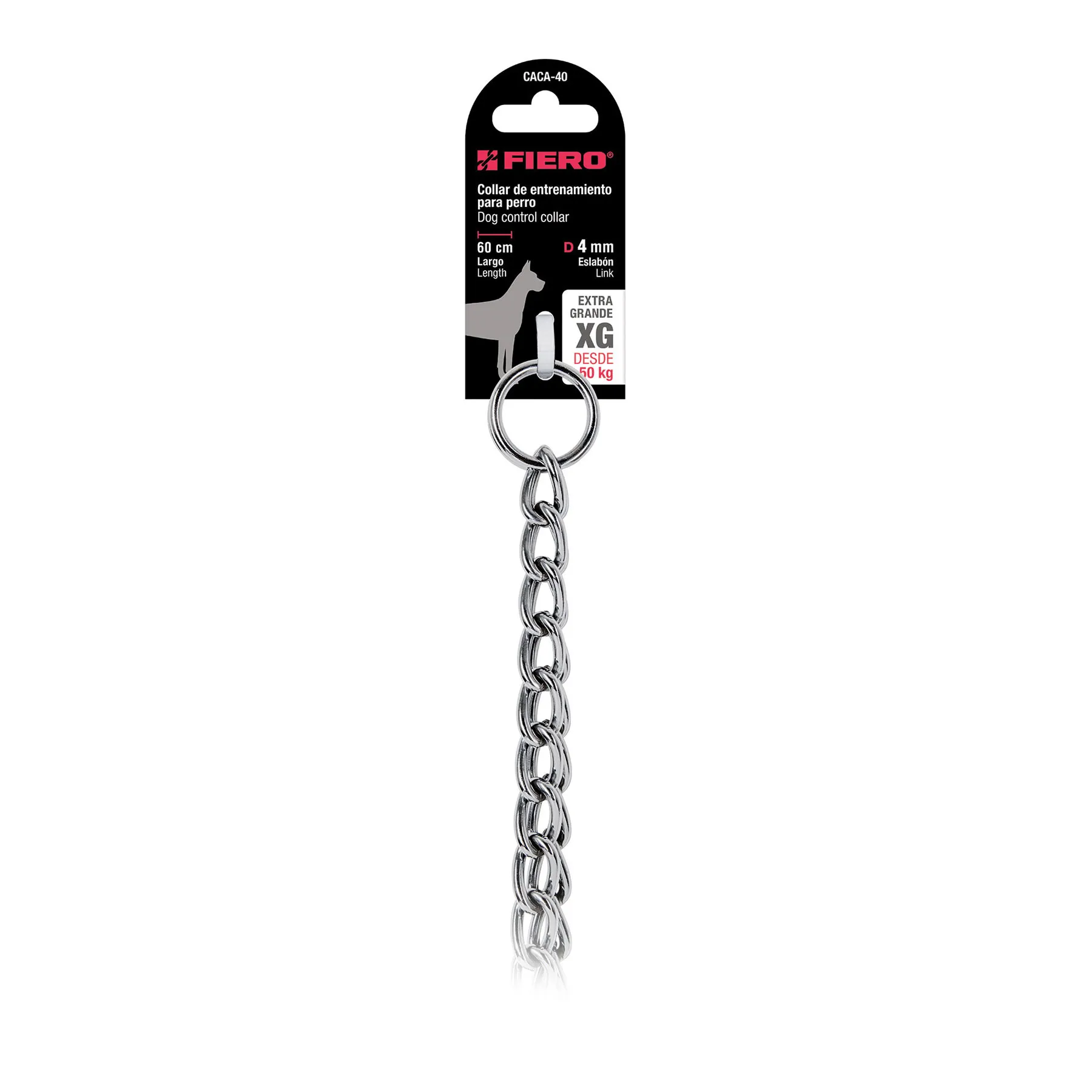 Collar de entrenamiento 60 cm Fiero XG