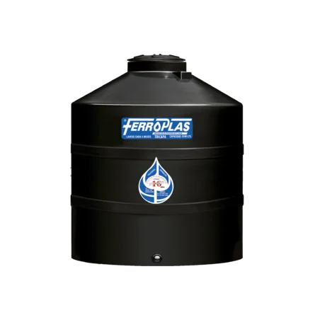 Tinaco 2,500 L Negro Ferroplas