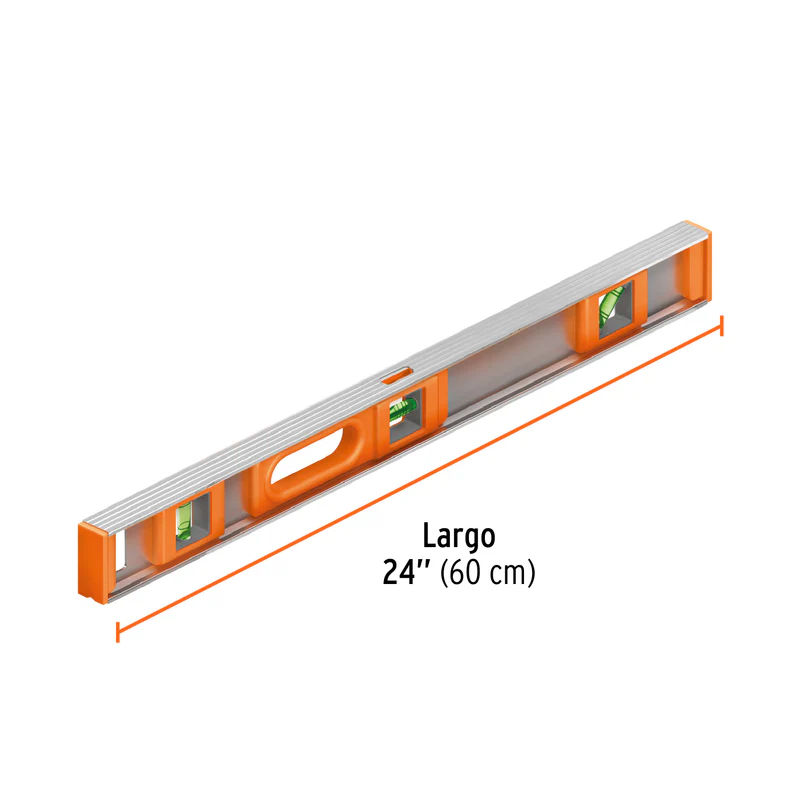 Nivel  24 " (60 cm)  Truper Cuerpo de aluminio