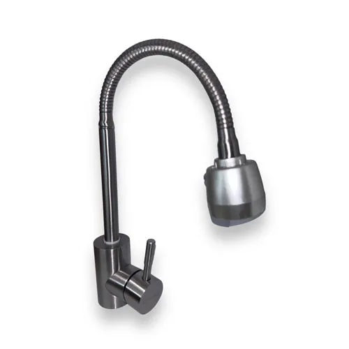 Monomando para fregadero Satinado Solvex SP-10017